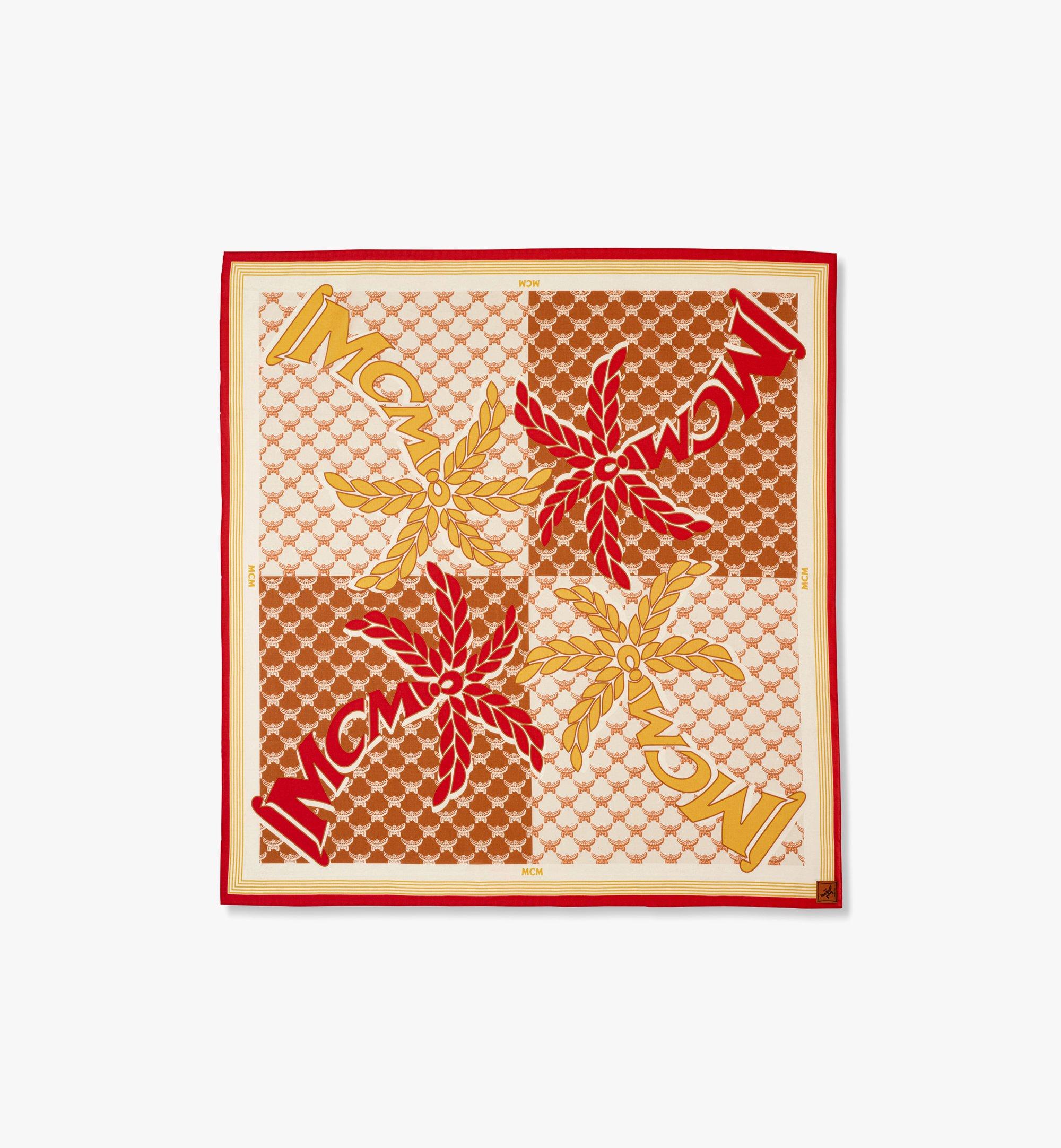 Bandana-Schal mit Palmen-Monogramm 1